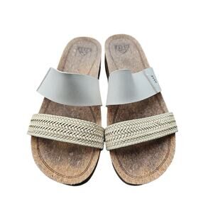 Reef Women's Natural tan Cushion Vista Hi Sandal Size US 9 EU 40